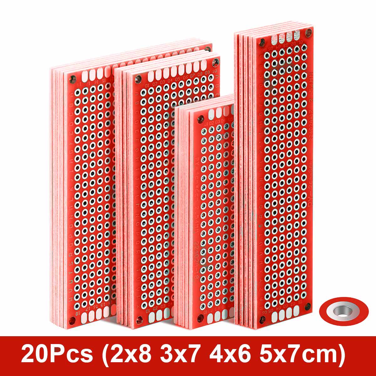 PCB Ÿ  ȸ 亸  Ʈ Ÿ κ, 2x8, 3x7, 4x6, 5x7,  ȥ , 20 